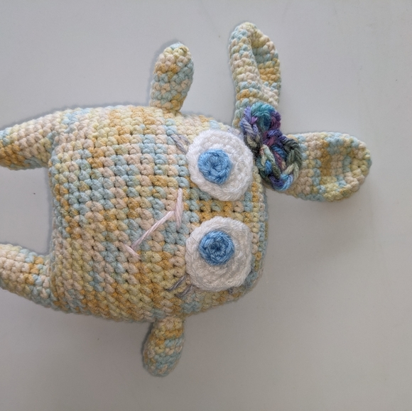 Baby Bunny OOAK Handmade Crochet HANDCRAFTED - Picture 5 of 8